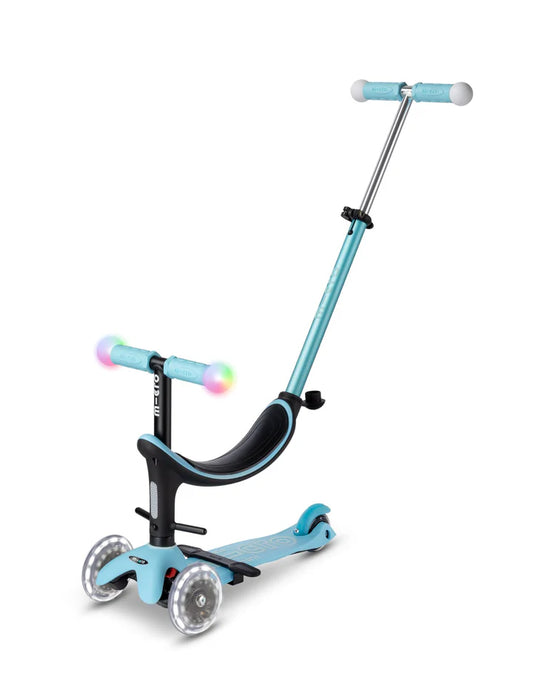 Micro Mini2Grow Deluxe Magic LED Scooter - Light Blue