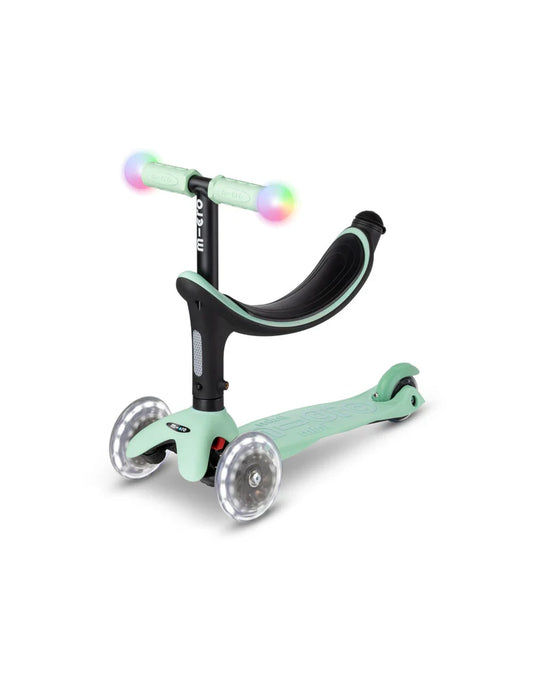 Micro Mini2Grow Deluxe Magic LED Scooter - Mint