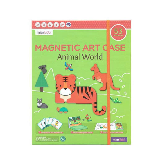 MierEdu - Magnetic Art Case - Animal World
