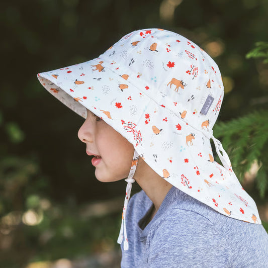 Jan & July - Kids Cotton Xplorer Hat - Oh Canada!