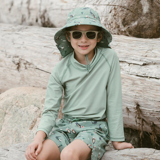 Jan & July Kids Aqua-Dry Xplorer Hat - Otter