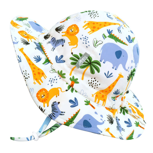 Jan & July - Kids Cotton Floppy Hat - Safari