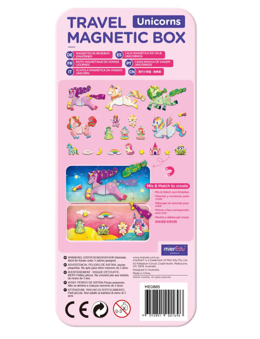 mierEdu - Travel Magnetic Box Unicorns