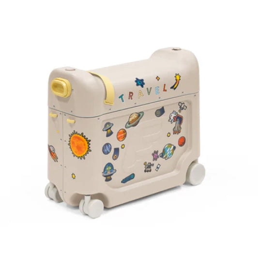 Stokke® - New Ride-on Suitcase for Kids JetKids™ BedBox™ Moonglow White