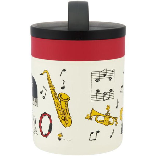 Skater - Antibacterial Insulated Thermal Food Soup Jar 300ml Snoopy