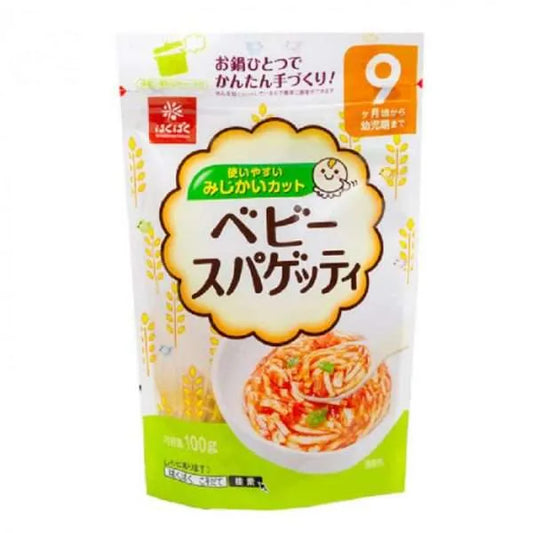 Hakubaku Baby Noodles - Spaghetti 100g 9M+