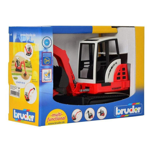 Bruder - 1: 16 Shaeff HR16 Mini Excavator