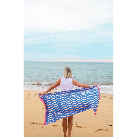 isGift Eclectic Summer - Quick Dry Tassel Towel