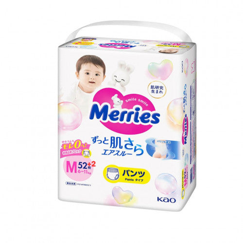 Merries - Pants Bonus Pack M 6-11KG 52+2 PCS