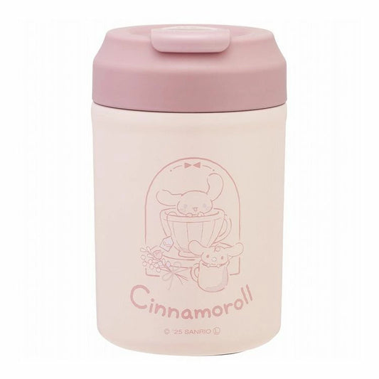 Skater - Vacuum Stainless Steel Insulated Tumbler with Lid 380ml Cinnamoroll