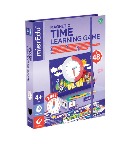 MierEdu - Magnetic Case - Time Learning Game