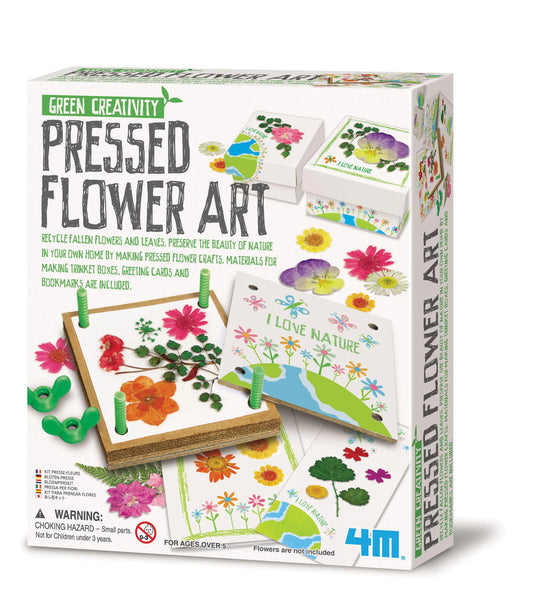 4M - Green Science - Pressed Flower Art Kit