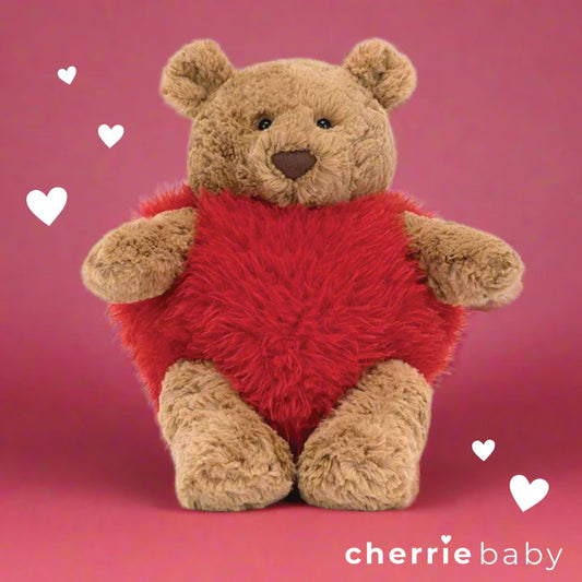Jellycat - Bartholomew Bear Heartthrob