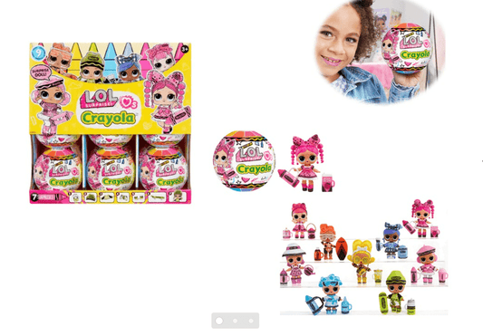 L.O.L. Surprise Loves CRAYOLA Tots Asst in PDQ - Baby Harbour
