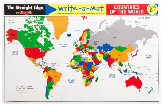 Melissa & Doug - World Map Mat - Baby Harbour