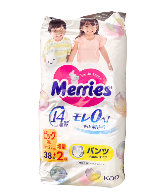 Merries - Pants Bonus Pack XL12-22KG 38+2 PCS