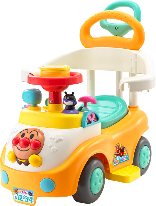 Anpanman - Busy Car DX Push Rod + Guard