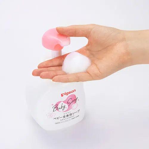 Pigeon - Baby Body Foam Soap Flower Fragrance 500ml - Baby Harbour