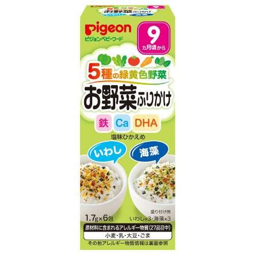 Pigeon - Baby Rice Seasonings Furikake Iwashi Seaweed 9m+ - Baby Harbour