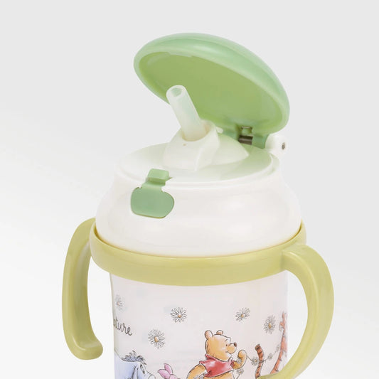 Skater - Double Handle Straw Bottle 230ml Winnie the Pooh