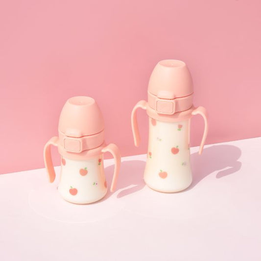 Grosmimi - Peach Flower Edition PPSU Straw Cup 300ml