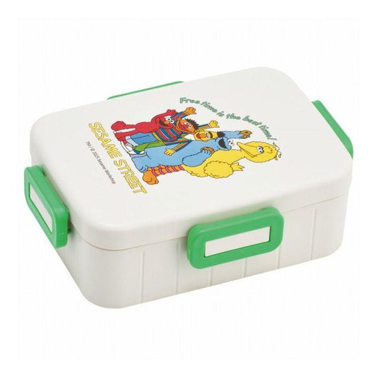 Skater - Bento Lunch Box 4 Point Lock 650ml Sesame Street