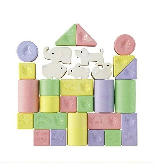 People - New Torii Tsuki Iroiri of Pure Domestic Rice Building Blocks