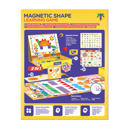 MierEdu - Magnetic Case Learning Game - Shape