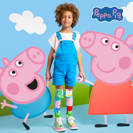MADMIA - Peppa Pig & George Scoks- Kids & Adults Age 6 - 99Y