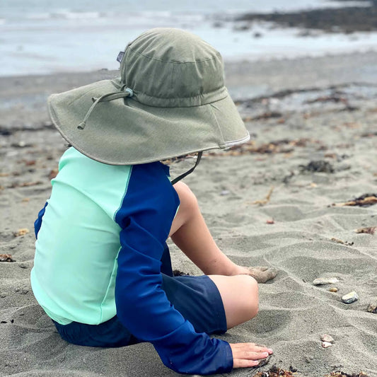 Jan & July Kids Aqua Dry Adventure Hat Army Green