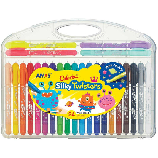 Amos-Colorix Silky Twisters 12 Pack - Baby Harbour