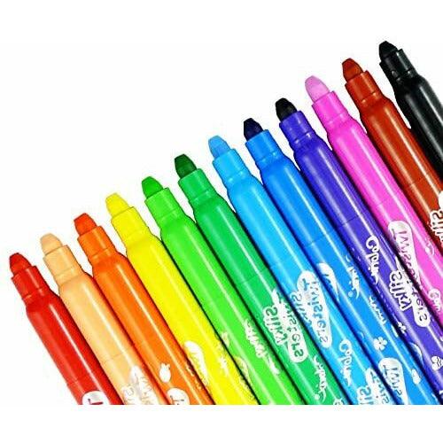 Amos-Silky Twister Color Crayons Pastel Watercolour 36 Pack - Baby Harbour