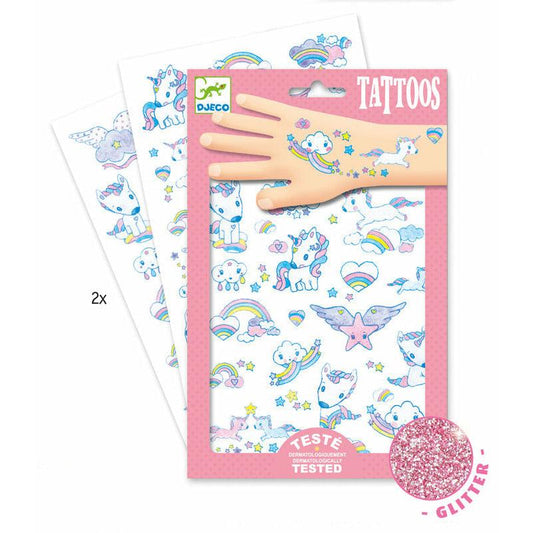 Djeco - Unicorns Tattoos - Baby Harbour