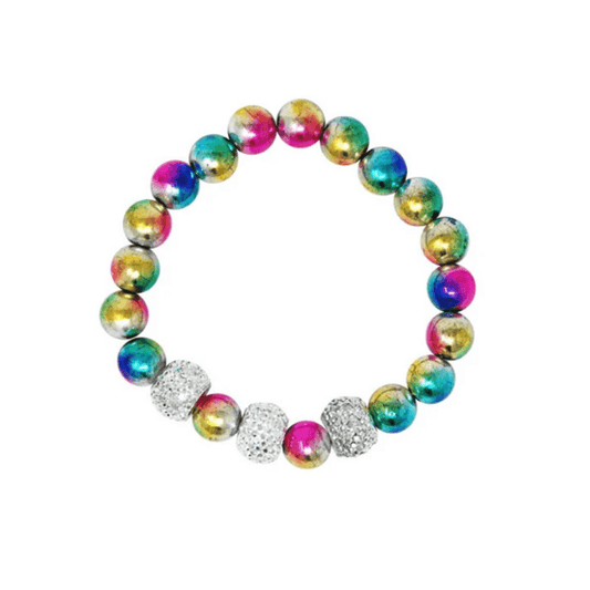 Pink Poppy - Galaxy Pearl Bracelet - Baby Harbour