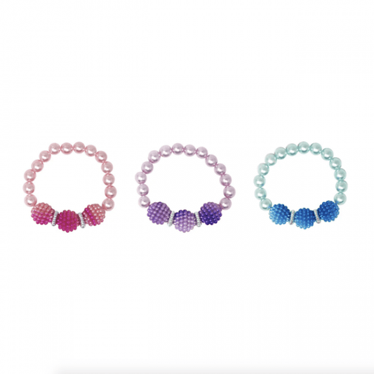 Pink Poppy - Pearl Bubble Bracelet - Baby Harbour