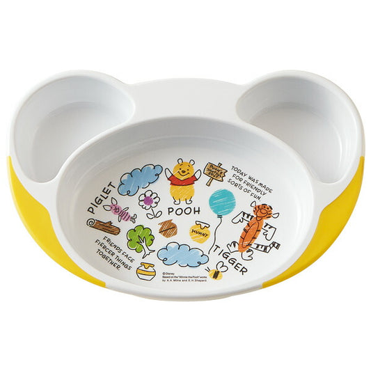 Skater - Kids Easy-to-scoop Lunch Plate Winnie the Pooh