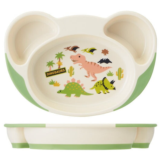 Skater - Kids Easy-to-scoop Lunch Plate Dinosaur
