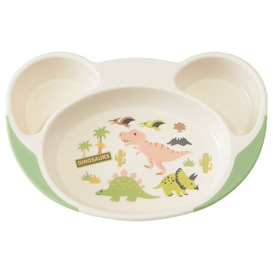 Skater - Kids Easy-to-scoop Lunch Plate Dinosaur