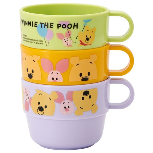 Skater - Stacking Cups for Kids Set of 3 Winnie The Pooh