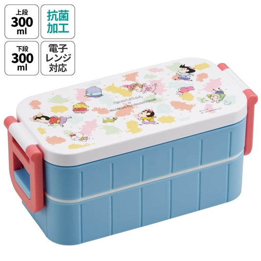 Skater - Stackable Bento Lunch Box 600ml Crayon Shin-chan