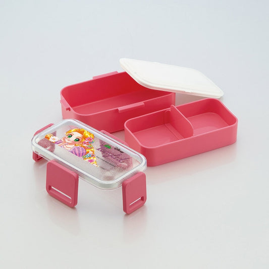 Skater - Stackable Bento Lunch Box 4-Points Lock 600ml Tangled x Shoko Nakagawa