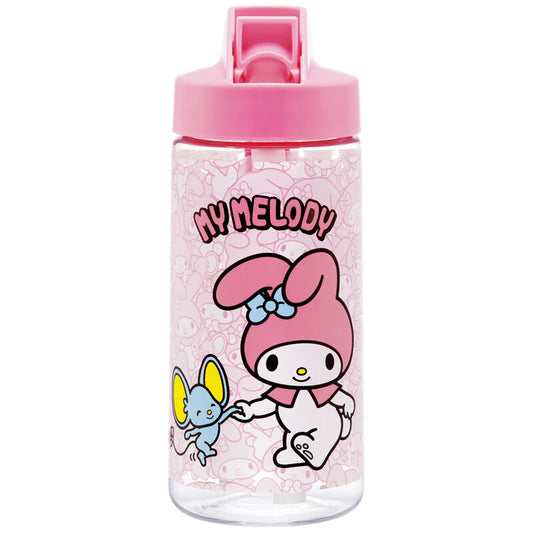 Skater - Straw Water Bottle My Melody 500ml