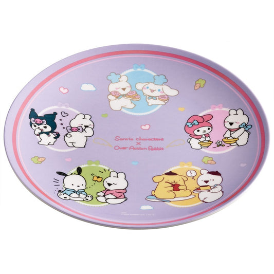 Skater - Kids Melamine Plate Sanrio All Stars 20cm