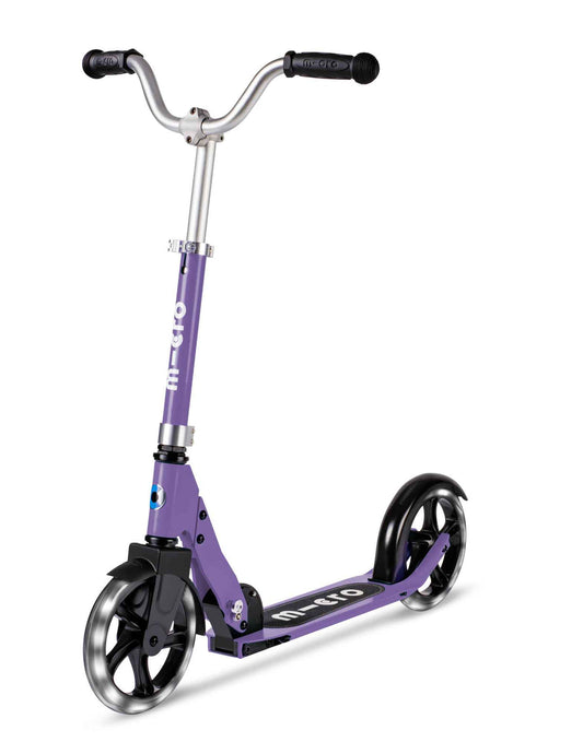 Micro - Cruiser 2 Wheel Kids Light Up Scooter Purple/Aqua/Frosty Blue/Berry Pink