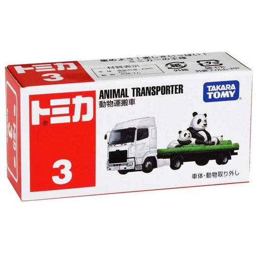 Takara Tomy Tomica - No.3-6 Hino Profia Animal Transporter Panda Truck