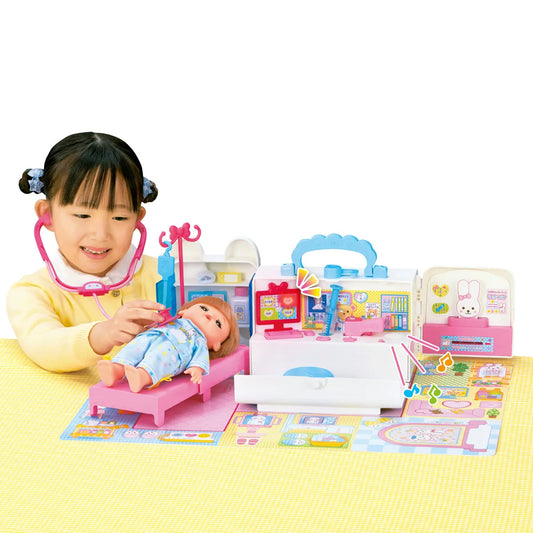 Mellchan - Cute Bunny Ambulance Playset