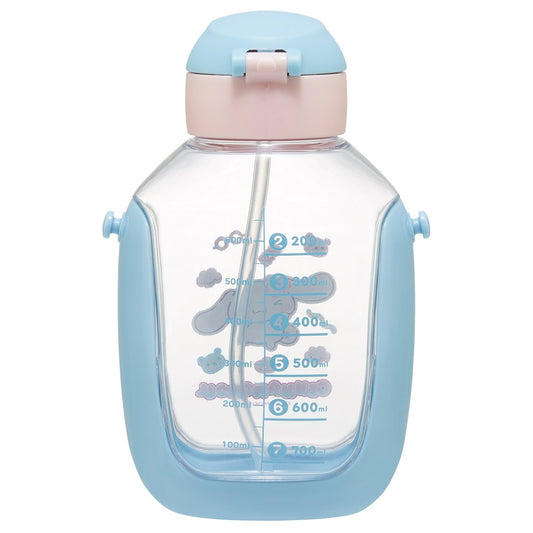 Skater - One-Touch Straw Water Bottle Cinnamoroll 780ml