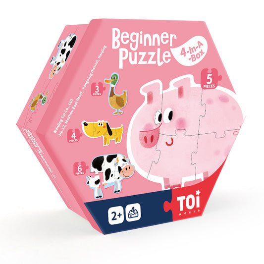 TOI - Beginner Puzzle Farm Animals 2yrs+