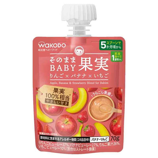 Wakodo - Baby Fruit Purée 5M+