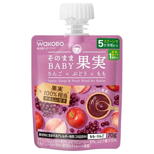 Wakodo - Baby Fruit Purée 5M+